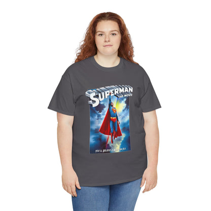 Superman The Movie T-Shirt - DC Comics - Man of Steel - Christopher Reeve 1978