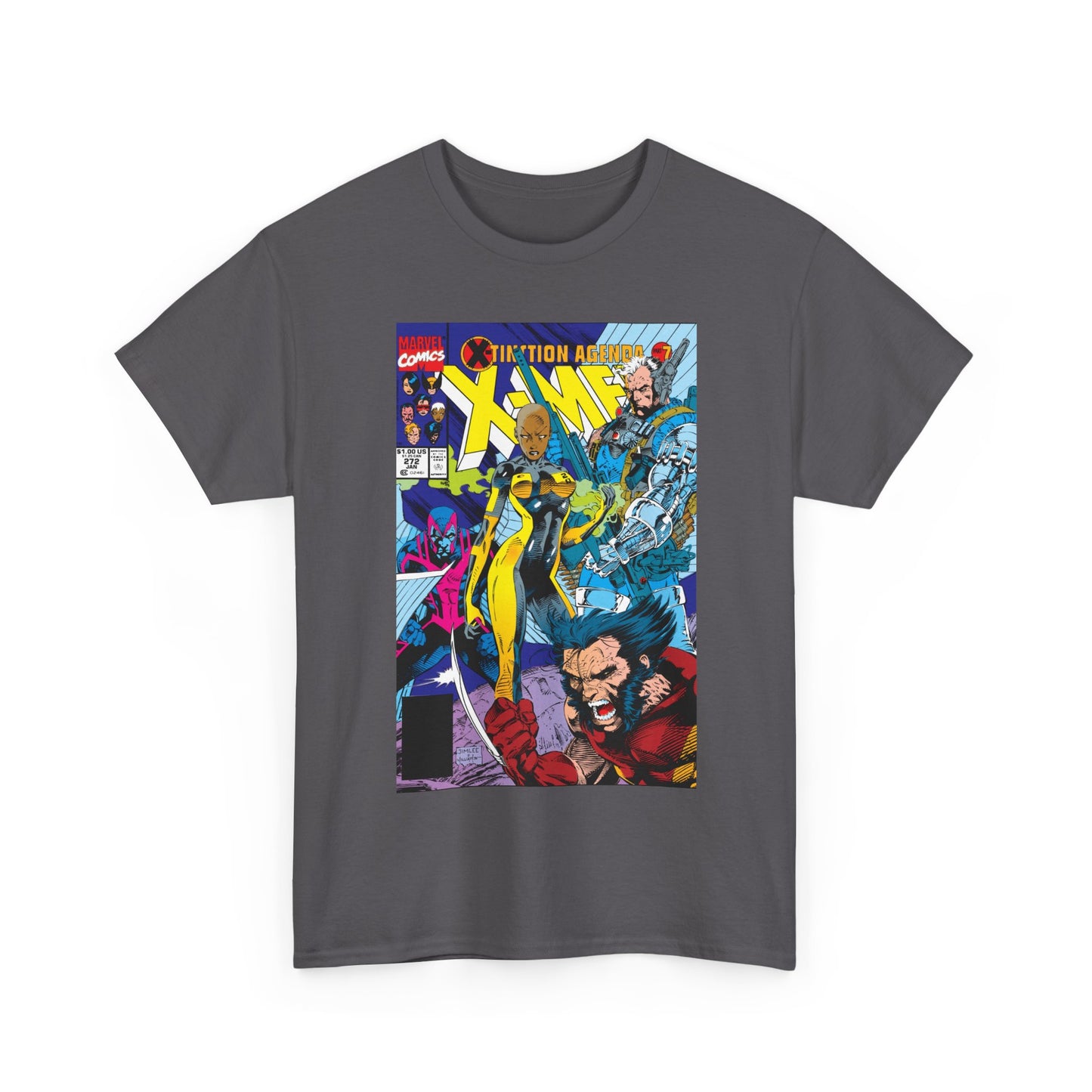 Uncanny X-Men #272 T-Shirt - Jim Lee Art - Marvel Comics