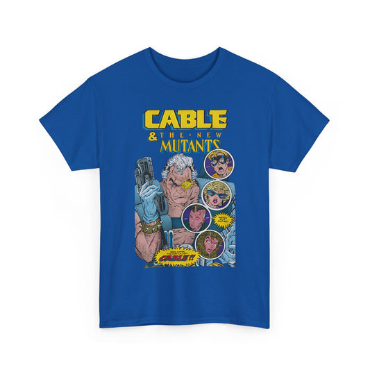 Cable & the New Mutants T-Shirt - #87 Cover Art - Wolfsbane, Boom-Boom, Cannonball - Marvel Comics