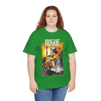 Rogue T-Shirt - Jim Lee Art - X-Men Mutant Member & Leader - Savage Land - 1990s Story - Marvel Comics