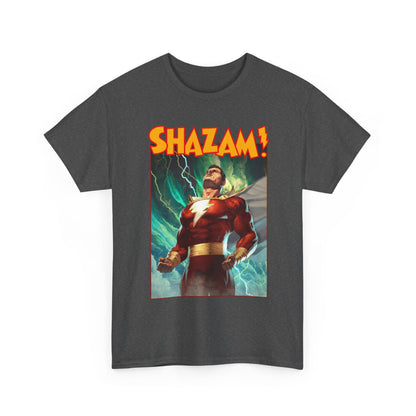 Shazam (Captain Marvel) T-Shirt - Ariel Olivetti Art - DC Comics