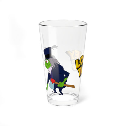 Bugs Bunny Jekyll Hyde Pint Glass 16oz Looney Tunes Dr Jekyll Mr. Hyde Cartoon Glassware Halloween Barware Vintage Retro Nostalgia Fan Gift