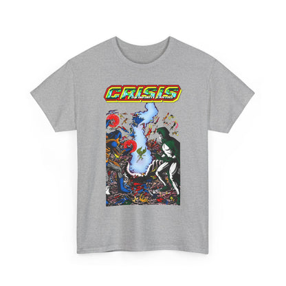 Crisis on Infinite Earths T-Shirt - George Perez Art - #10 Cover - Spectre Vs Anti-Monitor - DC Comics