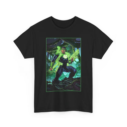 Jon Stewart T-Shirt - Ken Lashley Art - Green Lantern War Journal Cover Art - DC Comics