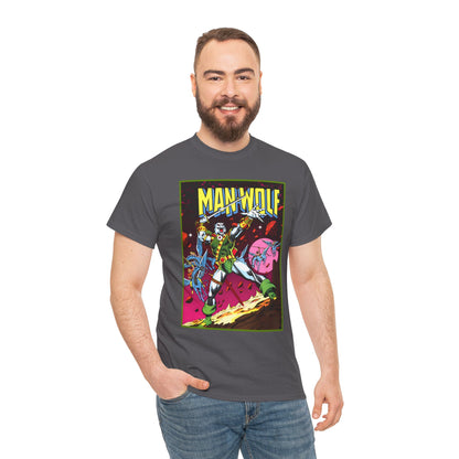 Man-Wolf T-Shirt - George Perez Art - Colonel John Jameson - Marvel Premiere #45 Cover Art - Marvel Comics