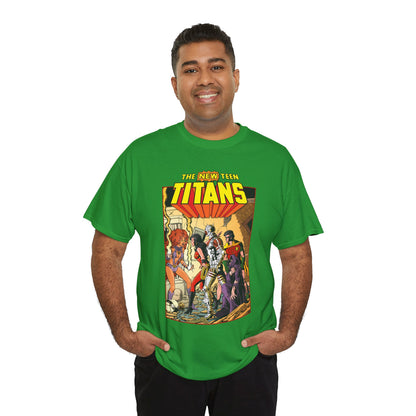 New Teen Titans T-Shirt - George Perez Art - #16 Cover - Wonder Girl, Robin, Starfire - DC Comics