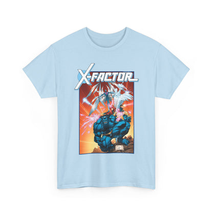 X-Factor T-Shirt - Whilce Portacio Art - Cyclops, Jean Grey, Iceman, Arcangel, Beast - X-Men Founding Members - Marvel Comics