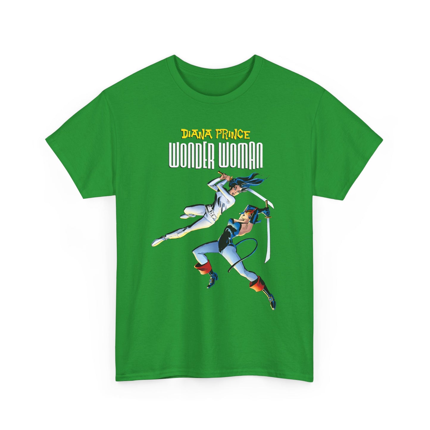 Diana Prince Wonder Woman  T-Shirt - From Diana's 1970s White Suit No-Powers Years - Bronze Age DC Comics