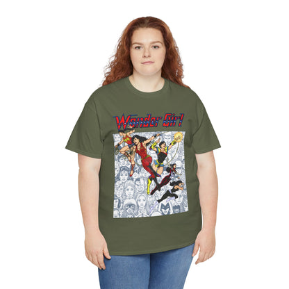 Wonder Girl T-Shirt - Alternate Logo - George Perez Art - DC Comics
