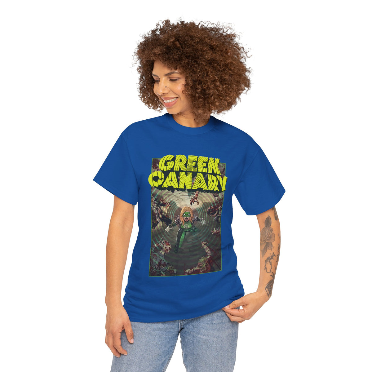 Green Canary T-Shirt - DCeased: War of the Undead Gods #5 Variant Cover Art by Kael Ngu. - Dinah Lance - DC Comics