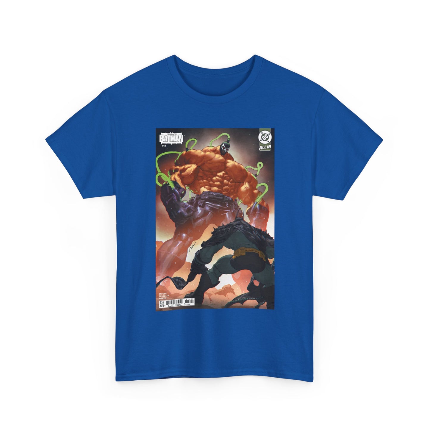 Absolute Batman #14 T-Shirt - Gerald Parel Art - Vs Absolute Bane - DC Comics