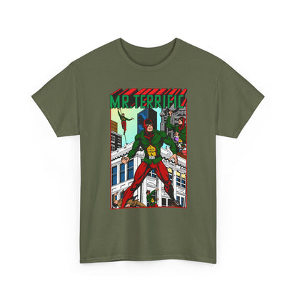 Mr Terrific T-Shirt - JSA Member - Golden Age Hero - DC Comics