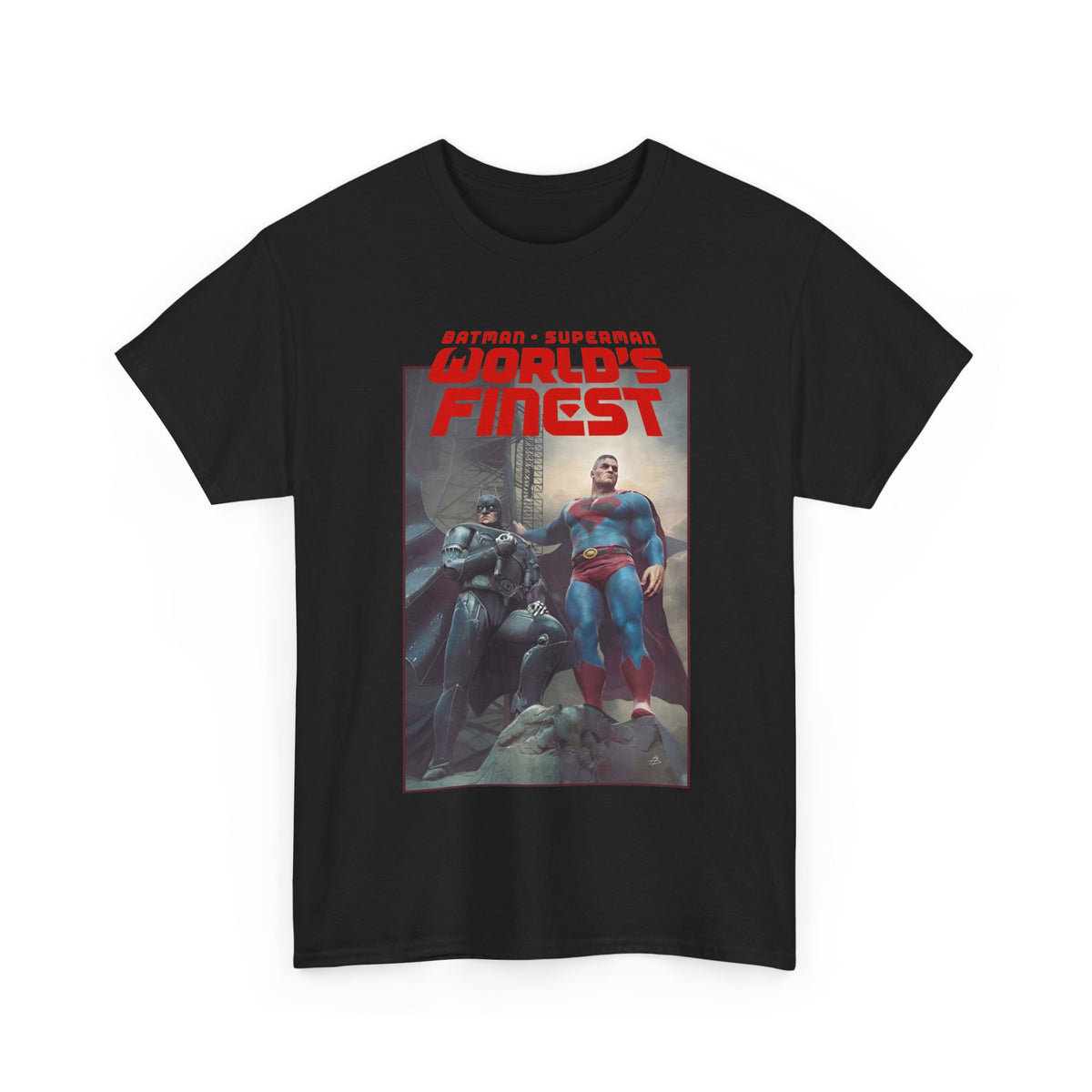 Batman Superman World's Finest T-Shirt - Björn Barends Art - #20 Variant Cover Art - DC Comics