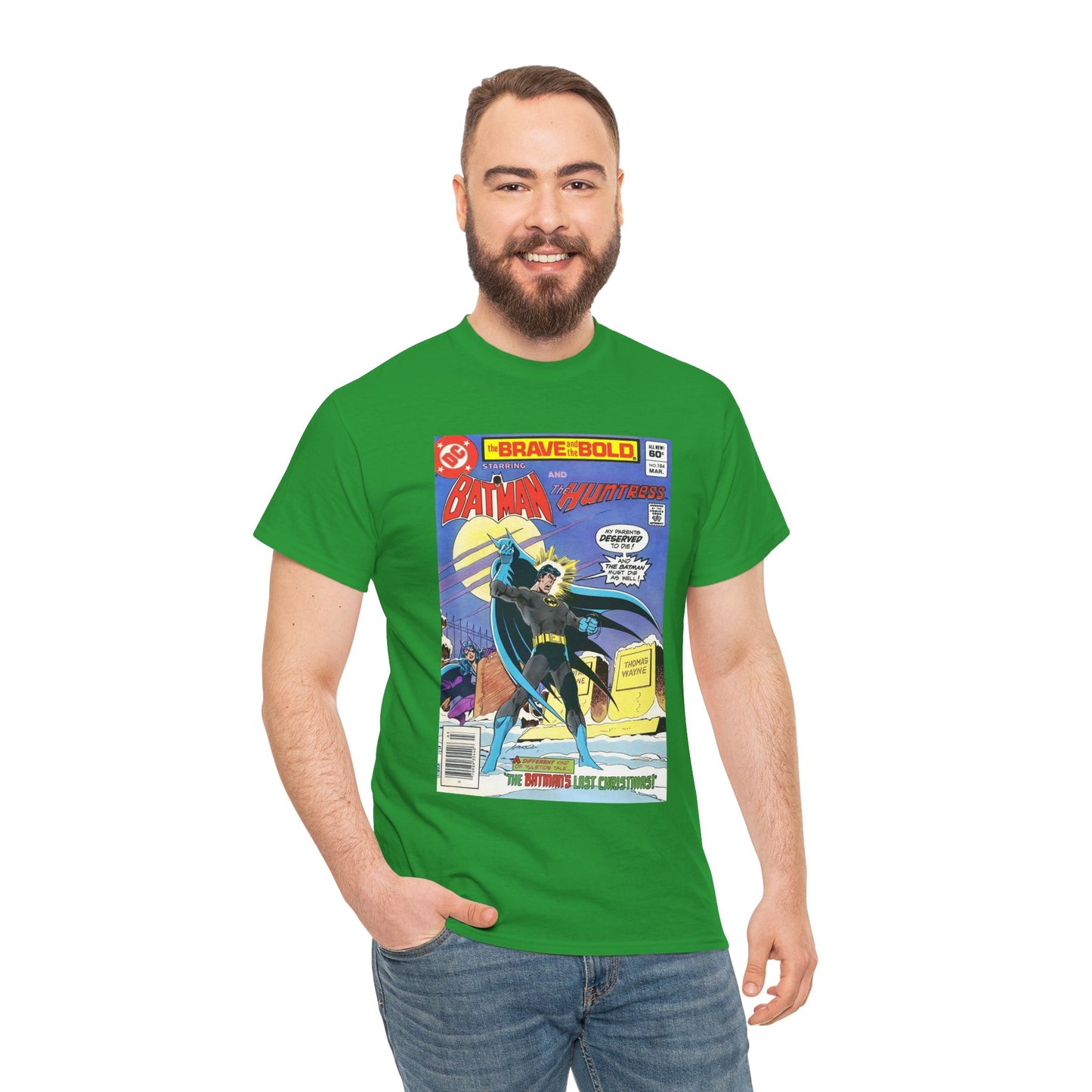 Brave & the Bold #184 T-Shirt - Batman & Earth-2 Huntress - DC Comics
