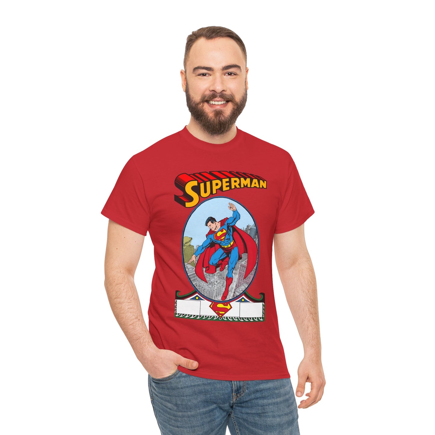 Superman T-Shirt - George Perez Art - #1 Homage Cover - Metropolis, Man of Steel, Daily Planet, Clark Kent - DC Comics