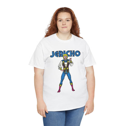 Jericho T-Shirt - George Perez Art - New Teen Titans Member - Son of Deathstroke, Brother of Ravager - DC Comics