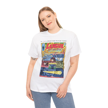 League of Extraordinary Gentlemen T-Shirt - Kevin O'Neill Art - Mina Murray, Captain Nemo, Allan Quatermain, Dr. Jekyll, & The Invisible Man - Alan Moore Story - DC Comics