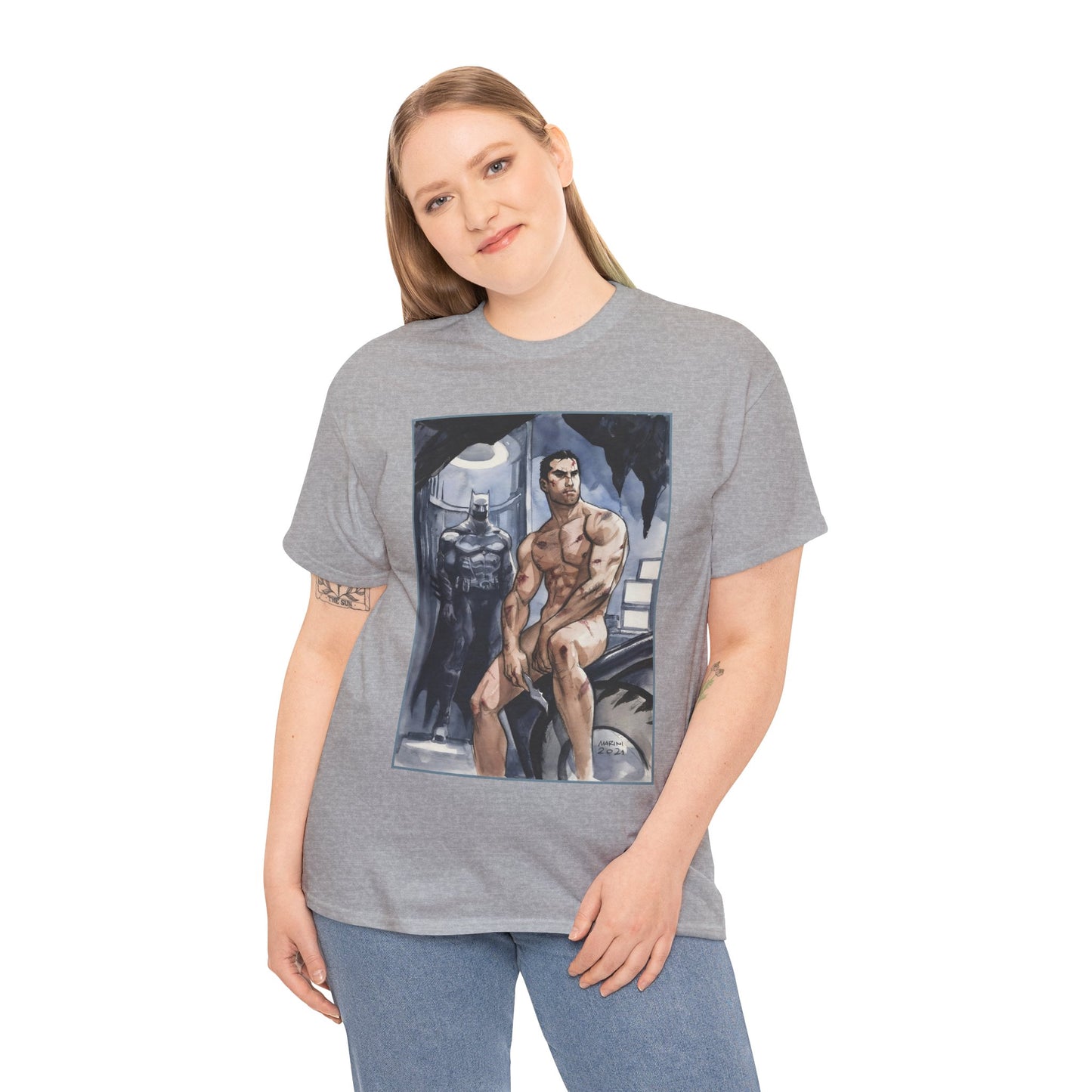 Batman in the Buff T-Shirt - DC Comics
