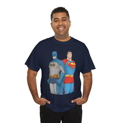 Batman & Superman T-Shirt - Frank Quitely Art - World's Finest Variant Cover Art - DC Comics