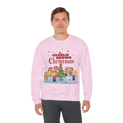 A Charlie Brown Christmas Crewneck Sweatshirt - Snoopy, Lucy, Linus, Sally, Schroeder