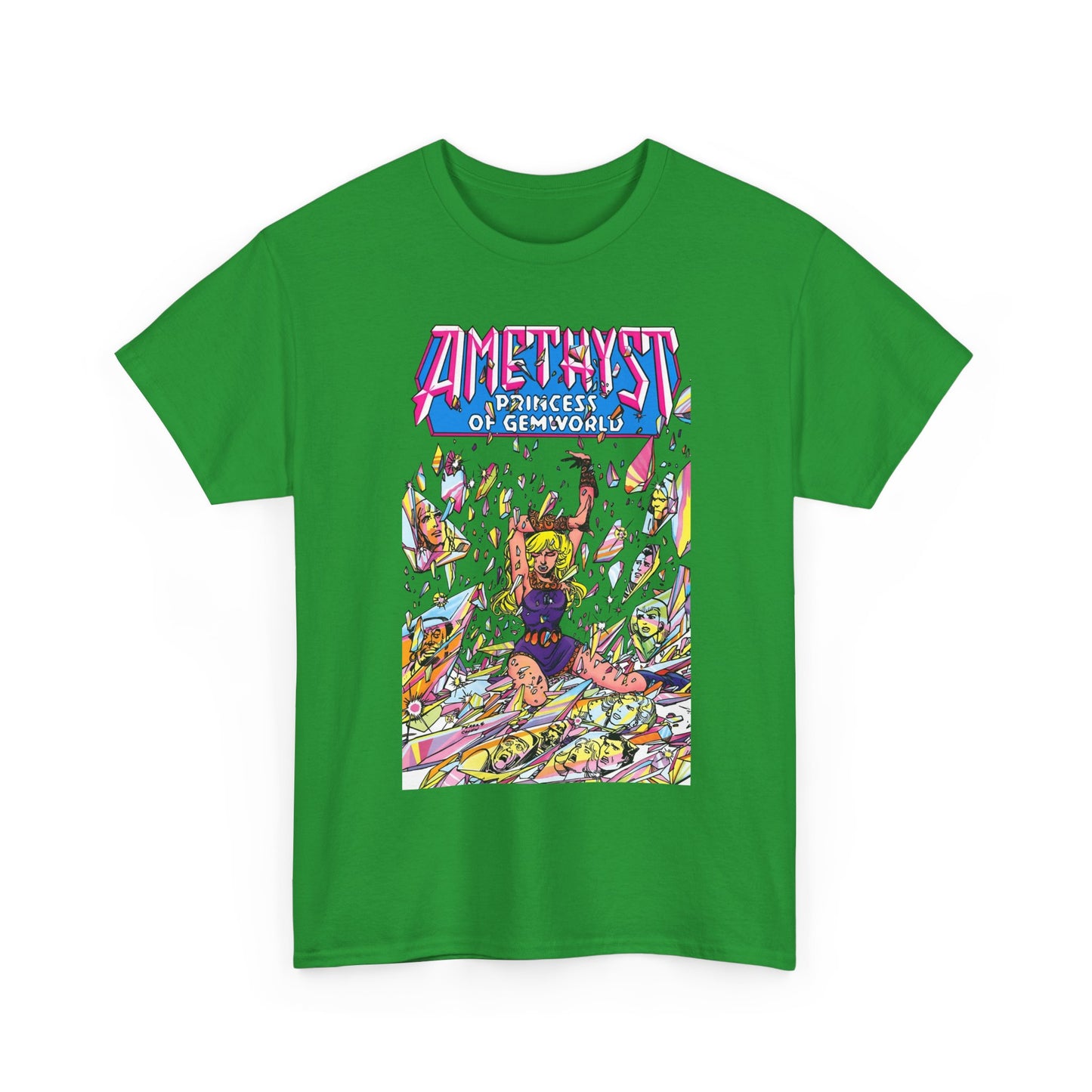 Amethyst Princess of Gemworld T-Shirt - George Perez Art - Lord Topaz, Dark Opal, Granch, Citrina - DC Comics