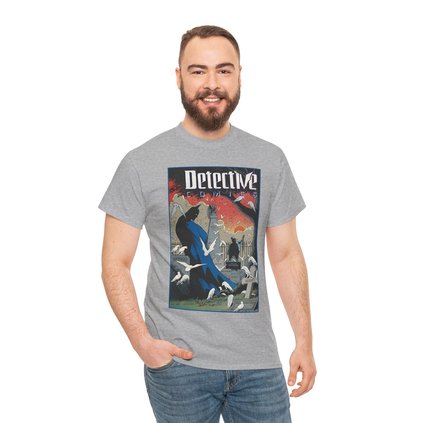 Detective Comics T-Shirt - Norm Breyfogle Art - Batman, Penguin - DC Comics
