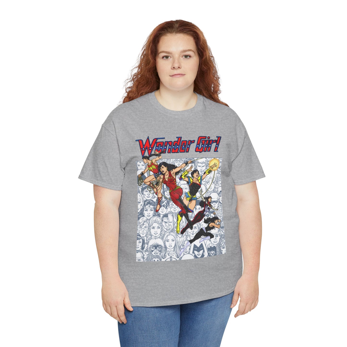 Wonder Girl T-Shirt - Alternate Logo - George Perez Art - DC Comics