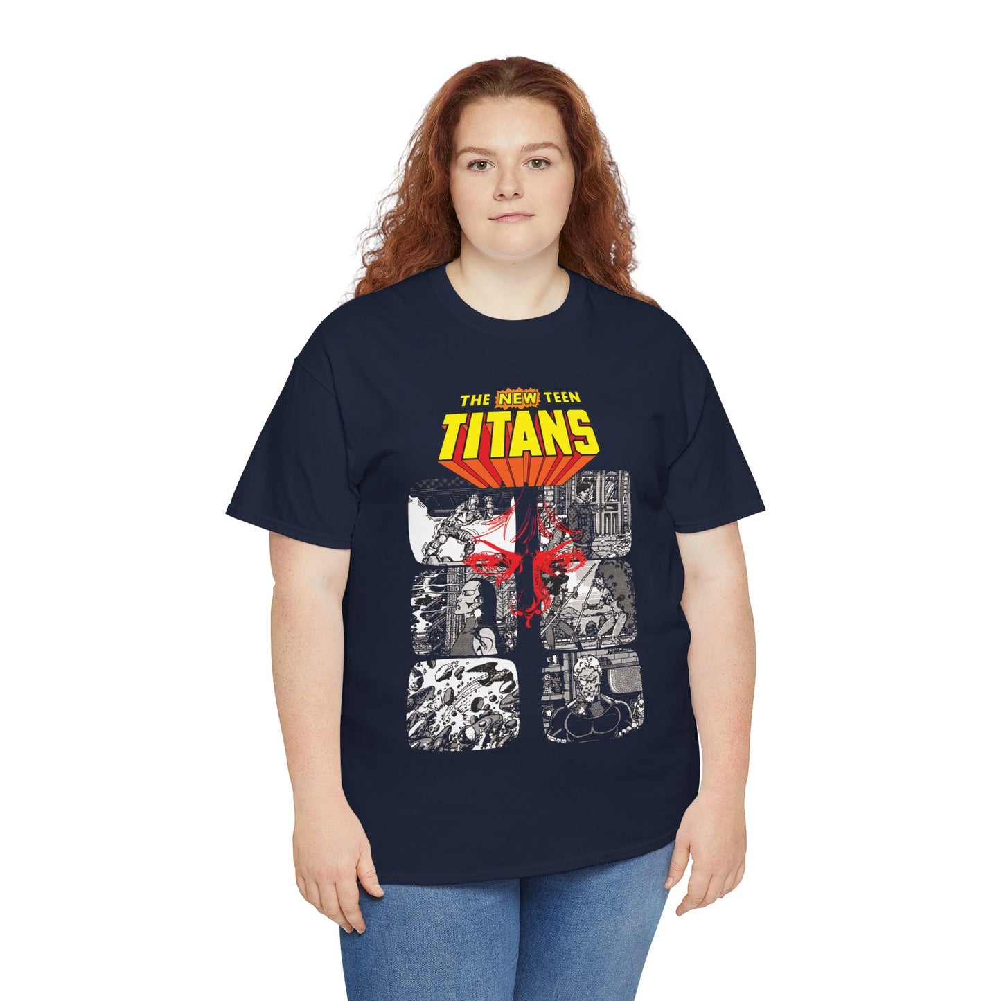 New Teen Titans T-Shirt - George Perez Art - Judas Contract - Eyes of Tara Markov - Tales of the Teen Titans #42 Cover Art - DC Comics