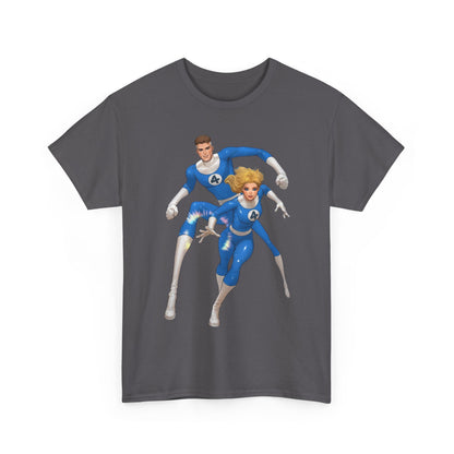Mr. Fantastic & Invisible Woman T-Shirt - David Nakayama Art - Fantastic Four - Marvel Comics