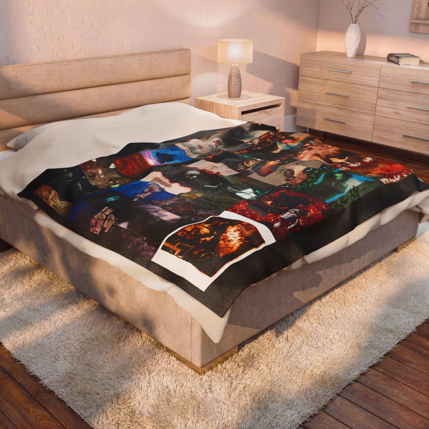Sandman Blanket - Dave McKean Art - DC Comics/Vertigo - Soft & Comfy