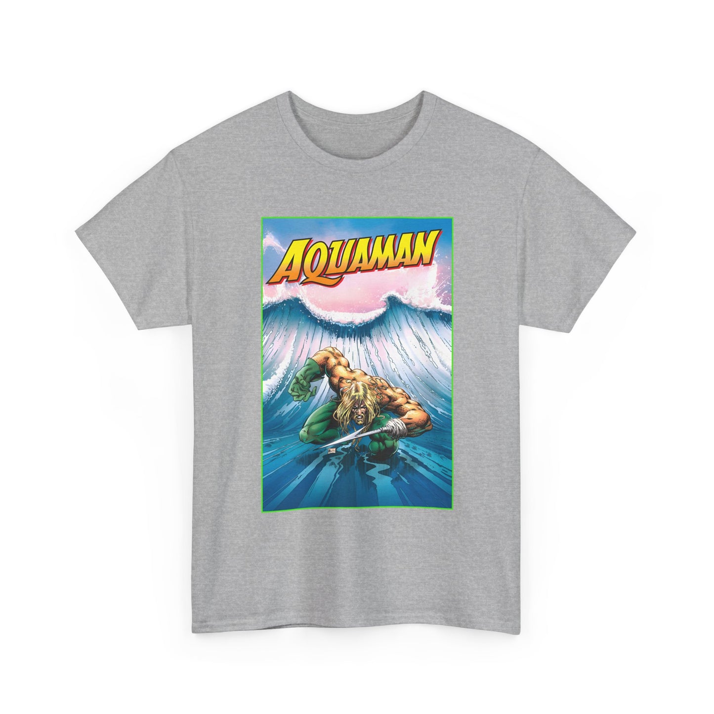 Aquaman T-Shirt - Justice League Member & Leader - Arthur Curry - Atlantis - DC Comics