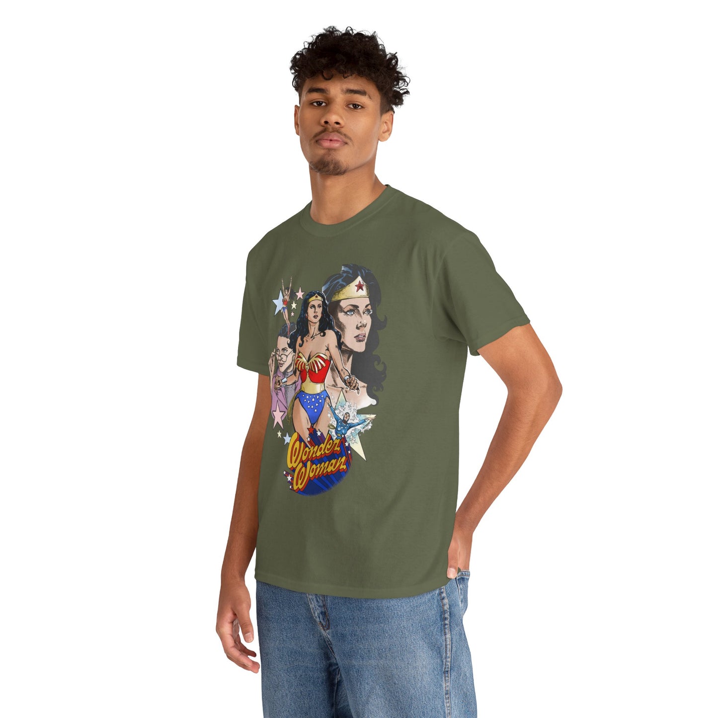 Wonder Woman (Lynda Carter) T-Shirt - Phil Jimenez Art - DC Comics