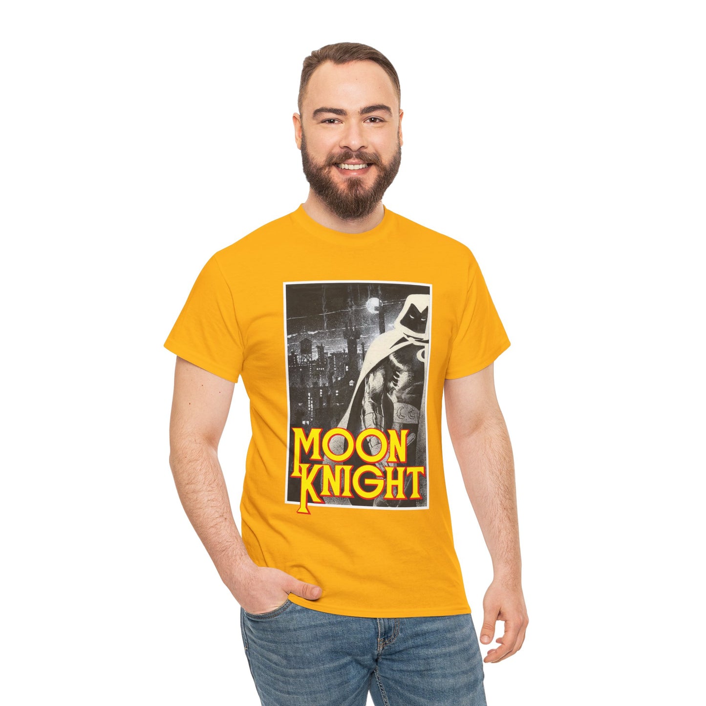 Moon Knight T-Shirt - Bill Sienkiewicz Art - Marvel Comics 1980s