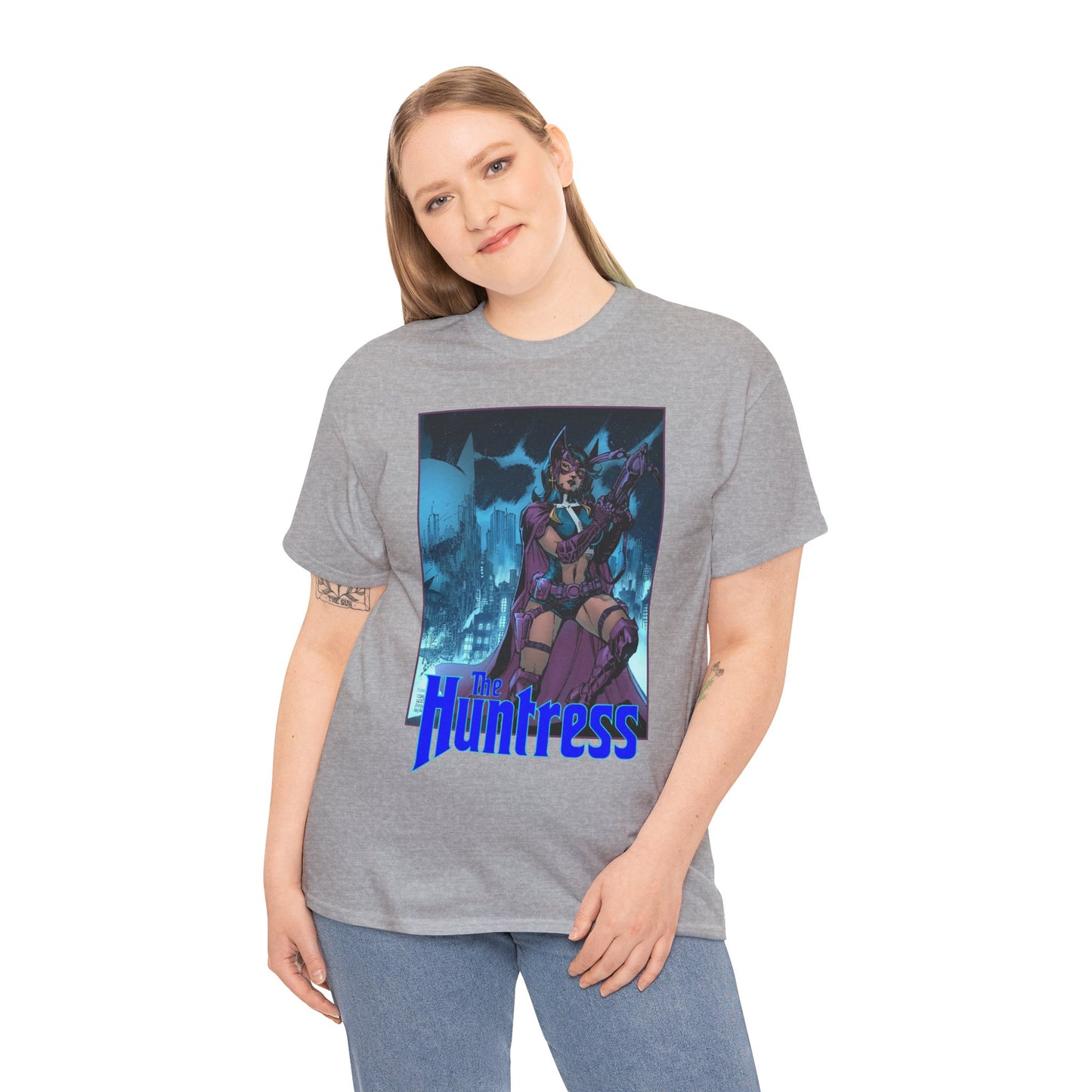 Huntress T-Shirt - Jim Lee Art - Batman: Hush Story - DC Comics