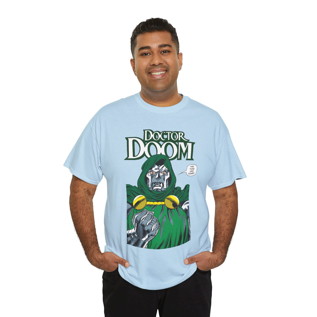 Doctor Doom T-Shirt - John Byrne Art - Fantastic Four Foe - 2026 Avengers Doomsday Movie - Marvel Comics