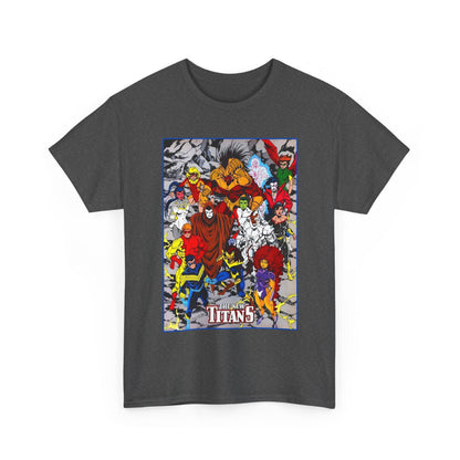 New Titans T-Shirt - Tom Grummett Art - Nightwing, Pantha, Phantasm, Wildebeest, Red Star, Troia - DC Comics
