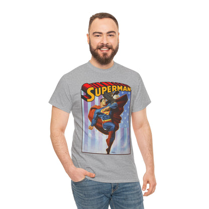 Superman With Eagle T-Shirt - Ariel Olivetti Art - DC Comics