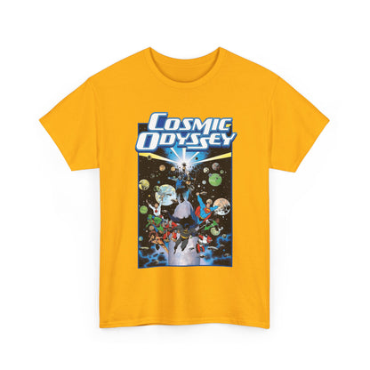 Cosmic Odyssey T-Shirt - Mike Mignola Art - Superman, Darkseid, Lightray, Orion, Starfire, Highfather. John Stewart - DC Comics