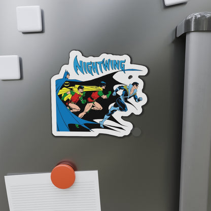 Nightwing Die-Cut Magnet - George Perez Art - From Robin to Nightwing - Batman, Dick Grayson - DC Comics - 3", 4", 5", 6"