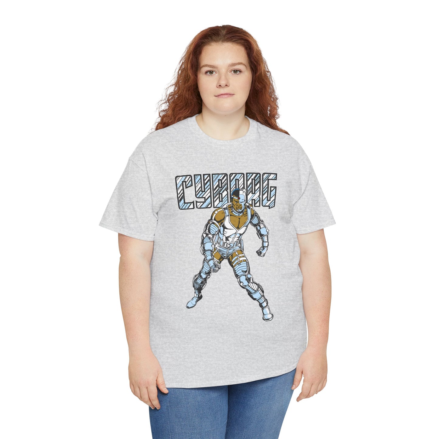 Cyborg T-Shirt - George Perez Art - New Teen Titans, Justice League - Victor Stone - DC Comics