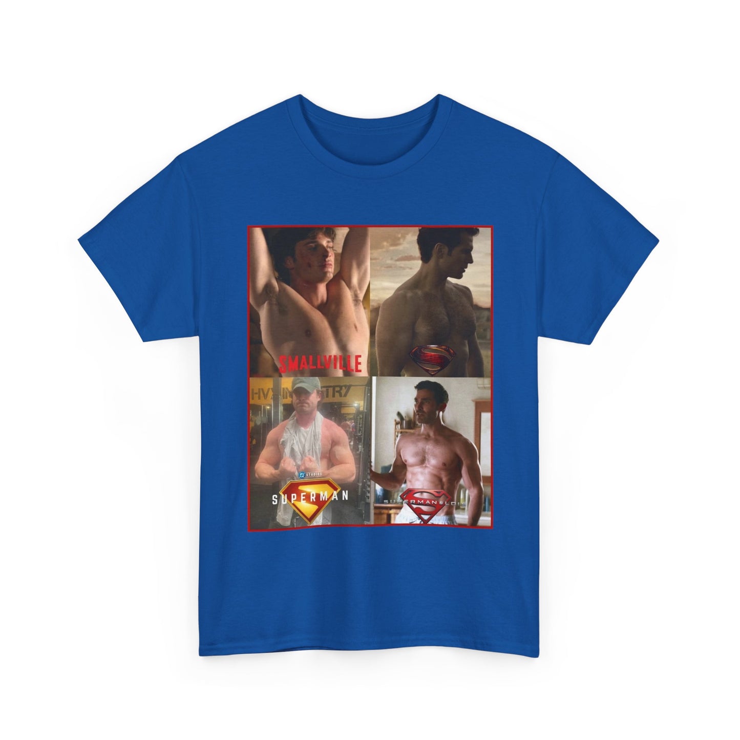 Shirtless Supermen T-Shirt - DC Comics