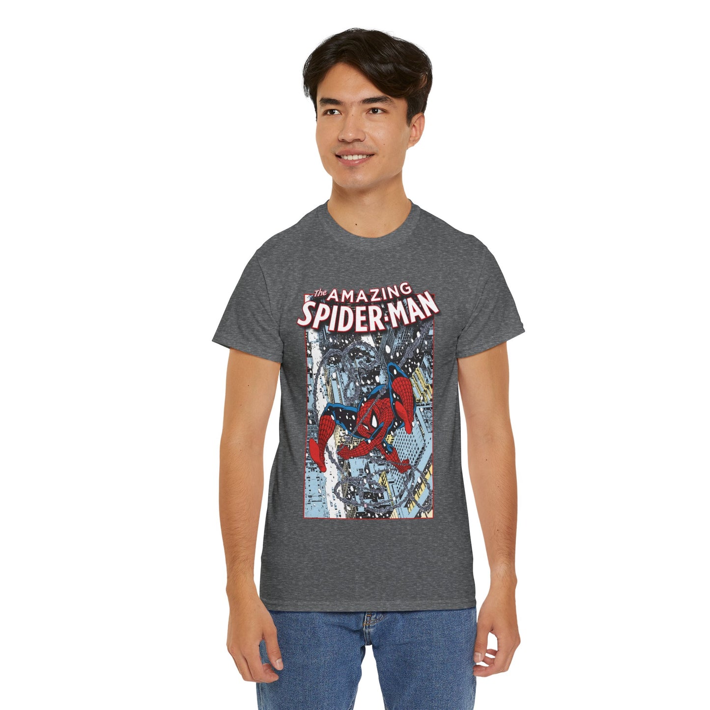 Amazing Spider-Man T-Shirt - Todd McFarlane Art - Peter Parker, Webslinger - Marvel Comics