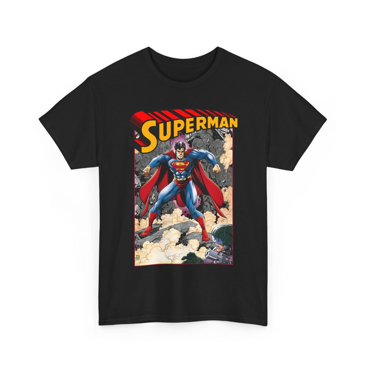 Superman T-Shirt - Tom Grummett Art - DC Comics