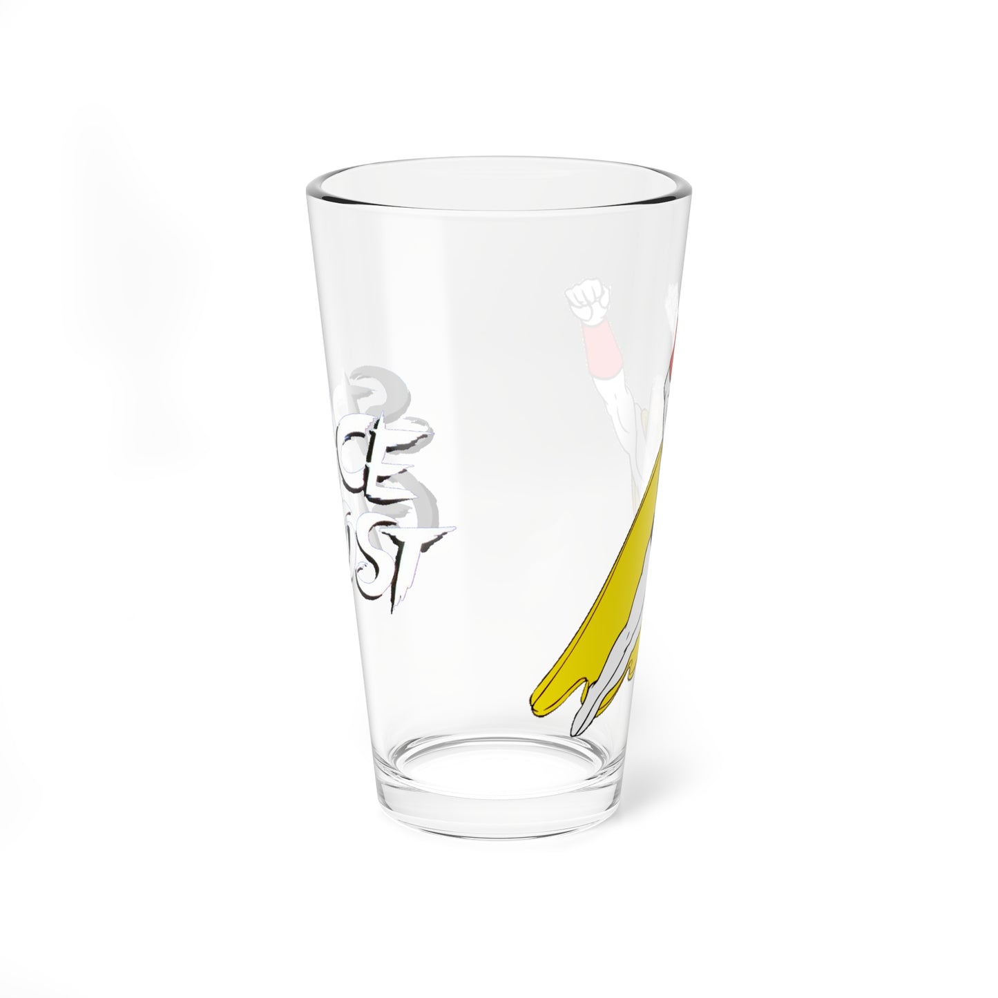 Space Ghost Pint Glass, 16oz - Popular Hanna-Barbera Saturday Morning Cartoon - 1960s - Alex Toth Design - Ghost Planet