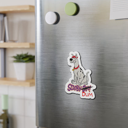Scooby-Dum Die-Cut Magnet - Hanna-Barbera Cartoon Character - Scooby Doo's Cousin - 3", 4", 5", 6"