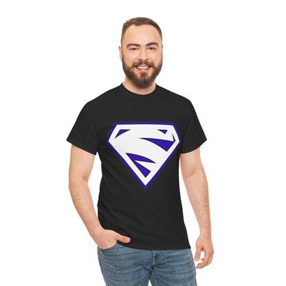 Electric Superman Logo T-Shirt - Clark Kent - Man of Steel - DC Comics - 1990s Storyline