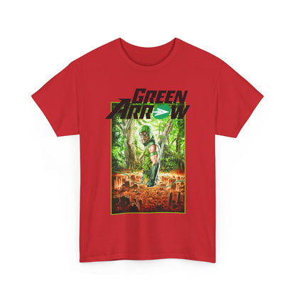 Green Arrow T-Shirt - Mauro Cascioli Art - Brightest Night Cover - Emerald Archer - DC Comics