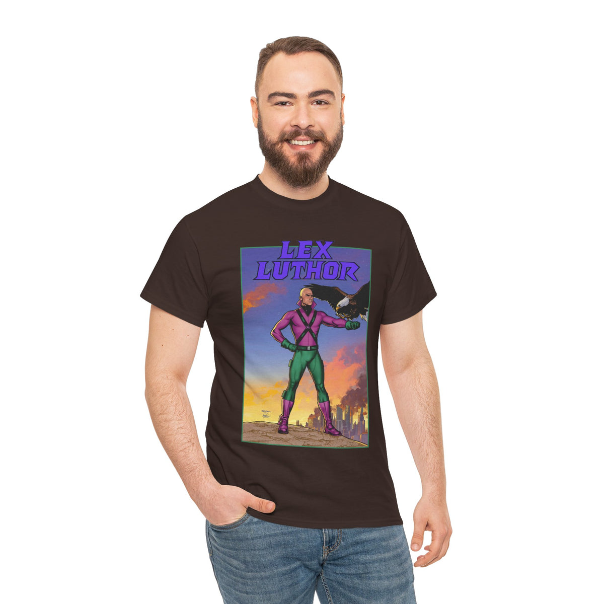 Lex Luthor T-Shirt - Ryan Sook Art - Superman Foe - DC Comics