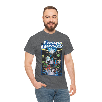 Cosmic Odyssey T-Shirt - Mike Mignola Art - Superman, Darkseid, Lightray, Orion, Starfire, Highfather. John Stewart - DC Comics