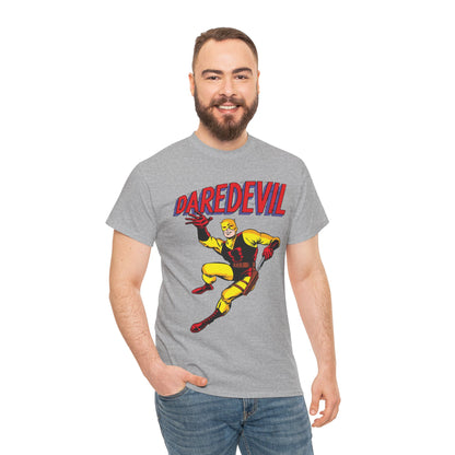 Daredevil T-Shirt - Yellow Costume - Silver Age #1 Cover Art - Marvel Comics
